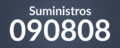Suministros 090808