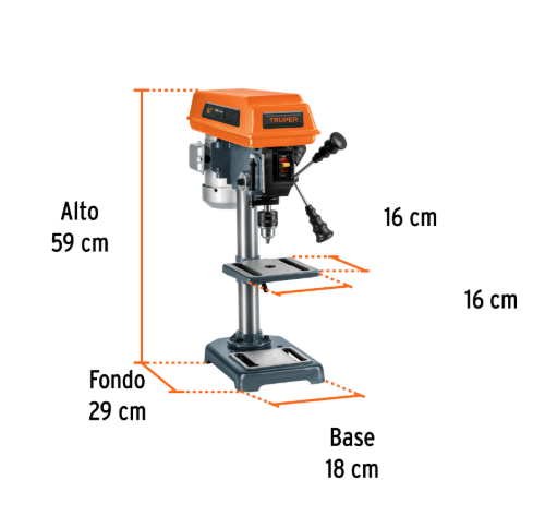 Taladro de piso Truper 8 pulgadas Caracas 1